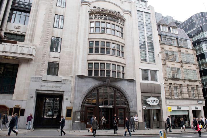 The Goldman Sachs headquarters in London 
