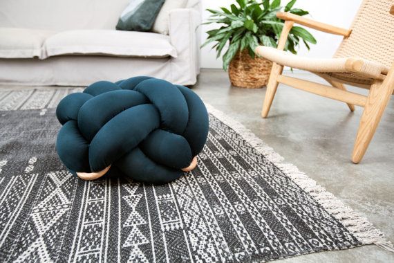 Shop this floor cushion at Etsy, $265.