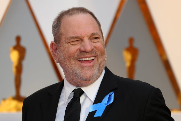 Harvey Weinstein arrives at the 89th Academy Awards in Hollywood on Feb. 26, 2017.