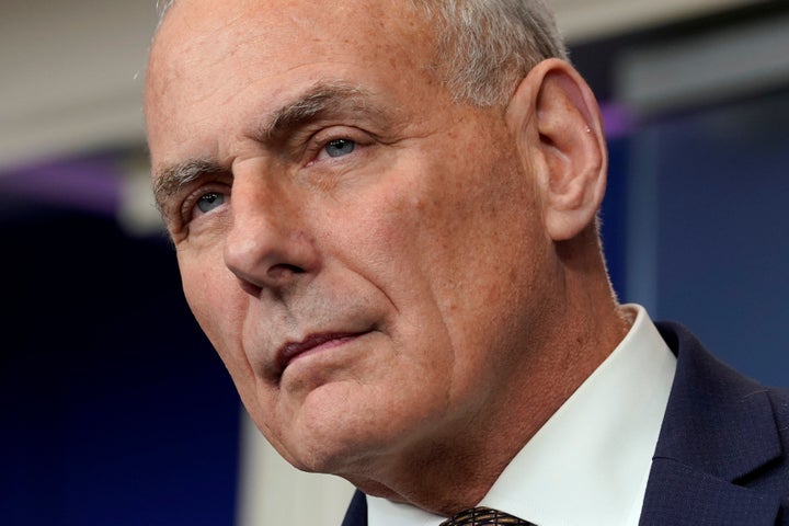 White House Chief of Staff John Kelly said, "Women were sacred and looked upon with great honor," when he was growing up in the 1950s.