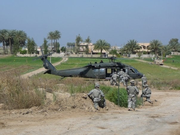 Macie developed PTSD after several of his friends were killed in Iraq.