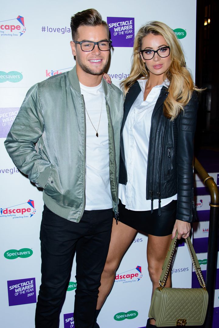 Chris Hughes and Olivia Attwood 