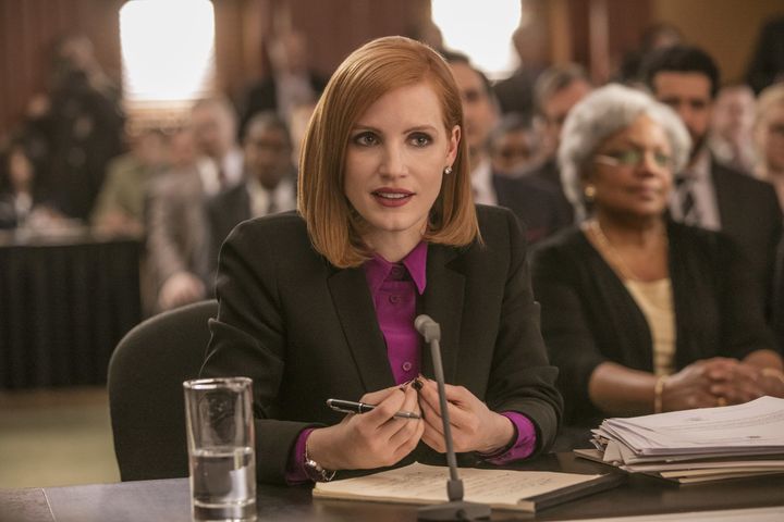 Jessica Chastain in 'Miss Sloane'