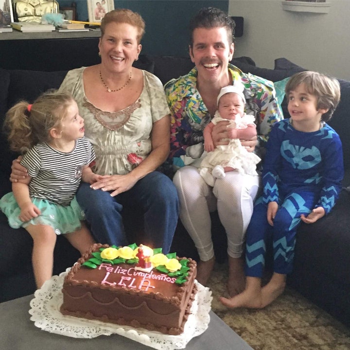 <p>Perez Hilton Family</p>