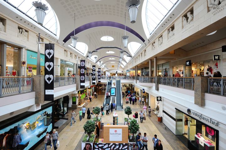 Bluewater Shopping Centre in Kent is home to hundreds of stores