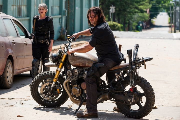 Carol and Daryl.
