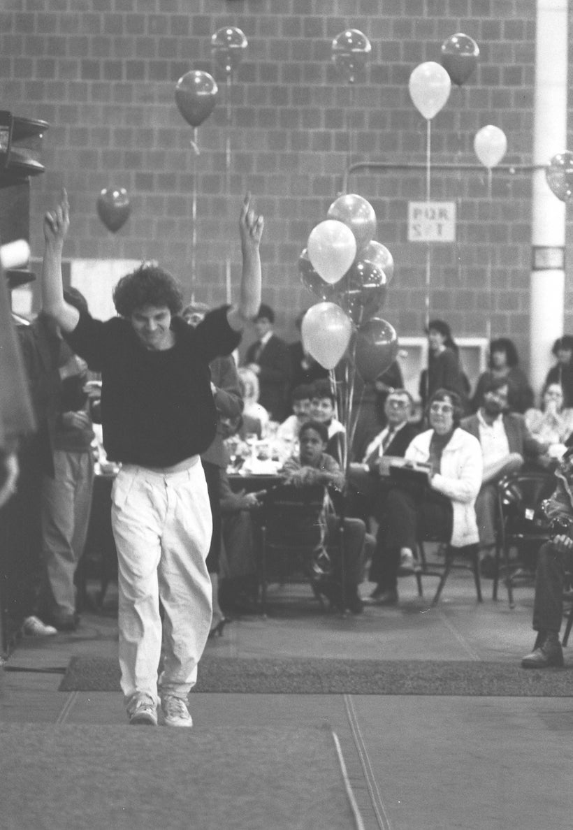 A Hampshire College graduation ceremony