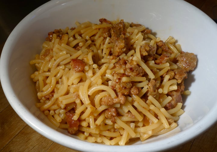 <p>Toss with nearly-cooked pasta and grated parmesan, and thin with pasta-cooking water if necessary</p>