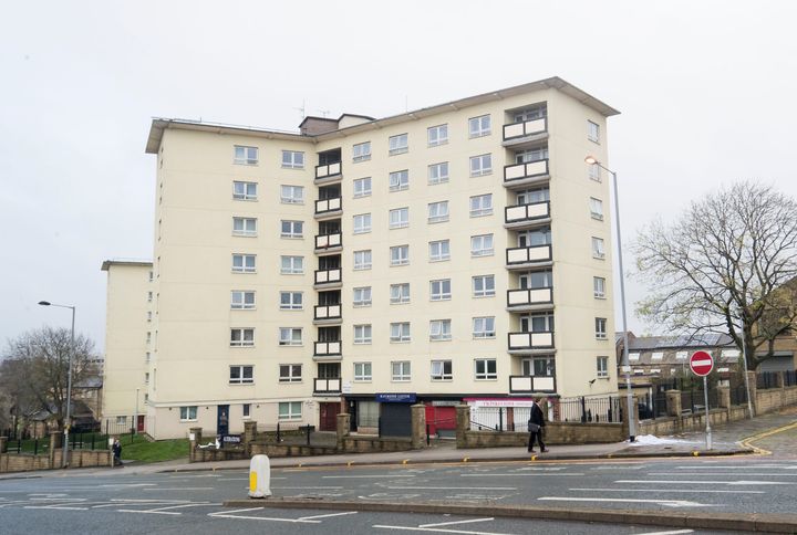 A baby died after falling from the sixth floor of Newcastle House in Bradford