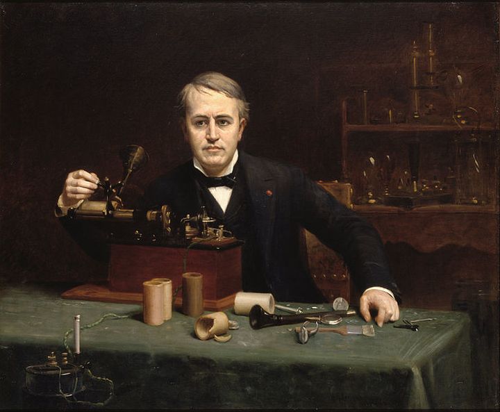 <p>Portrait of Edison by Abraham Archibald Anderson (1890), National Portrait Gallery</p>