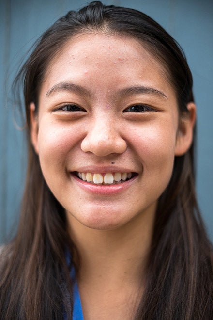 <p>Gillian Chu, 19, Berkeley, California, U.S.</p>