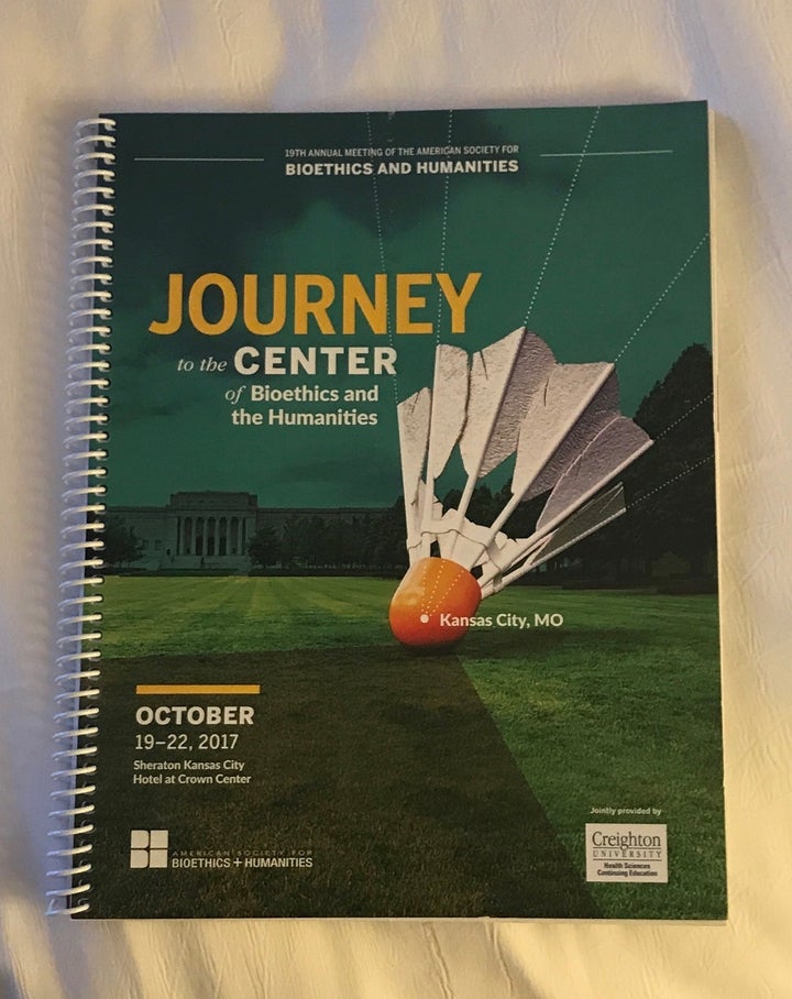 <p>The gorgeous glossy program for the annual event. </p>