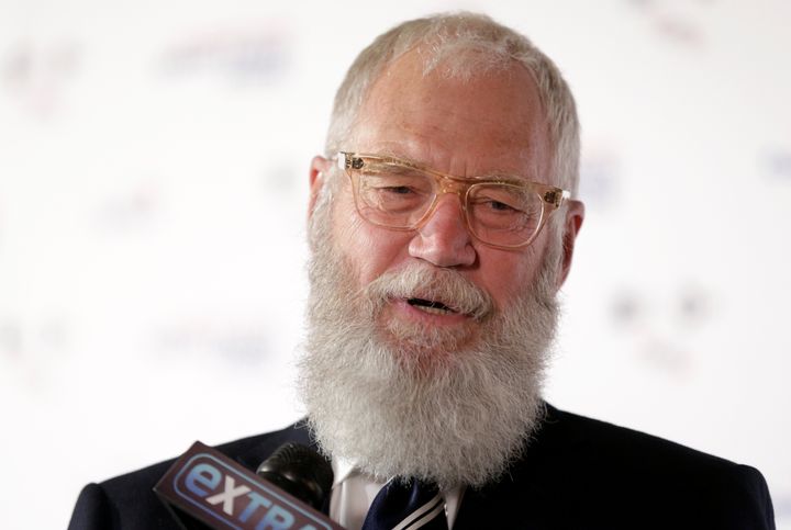 David Letterman received the Mark Twain Prize for American Humor at Kennedy Center in Washington D.C. on Sunday.