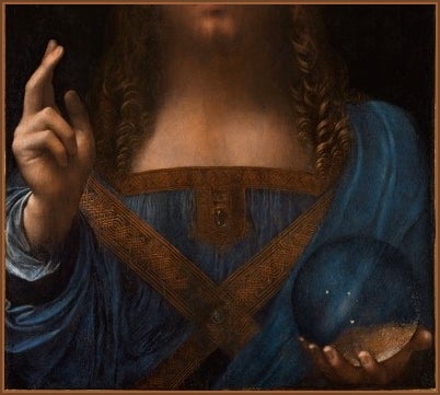 (Detail) <em>Salvator Mundi</em>