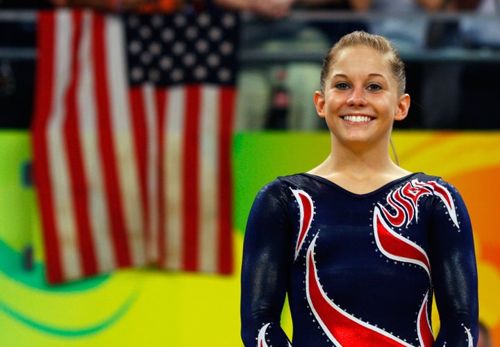 Shawn Johnson who competed in the 2008 Summer Olympics.