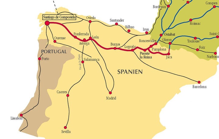 Camino in Northcentral Spain