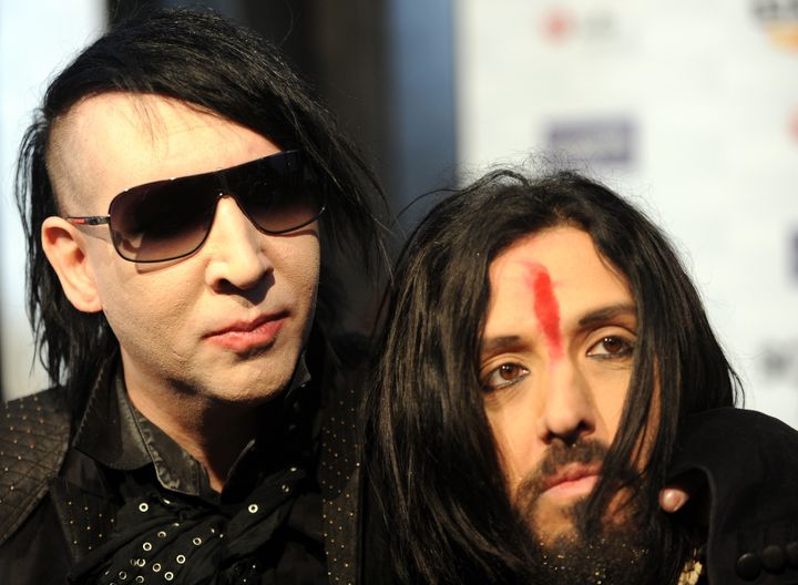 Marilyn Manson and Twiggy Ramirez in 2010.