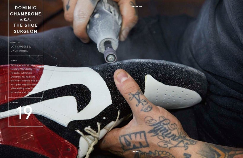 <strong><em>Dominic Chambrone A.K.A. </em></strong>“<strong><em>The Shoe Surgeon</em></strong>”