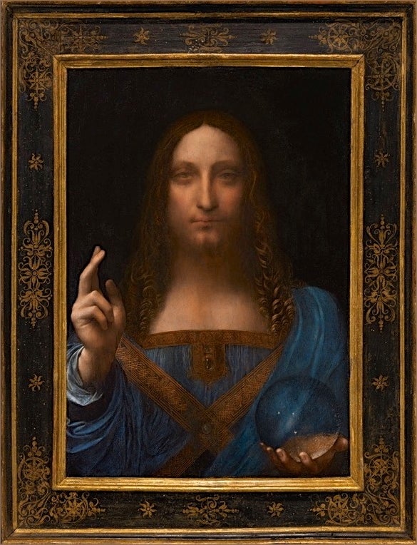 Salvator Mundi.