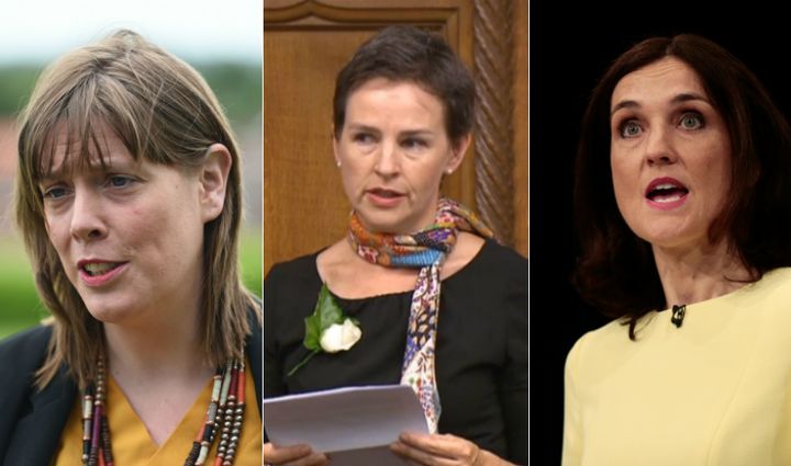 MPs Jess Phillips, Mary Creagh and Theresa Villiers.