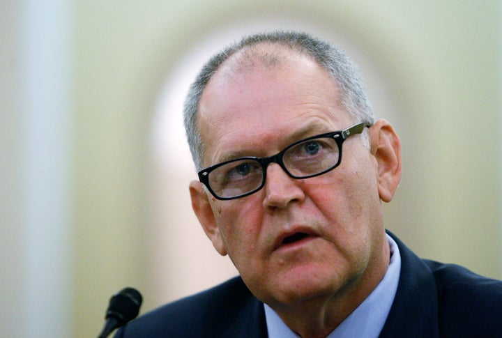 Former CIGNA spokesman Wendell Potter speaks during a forum held by Democratic Steering and Policy Committee September 15, 20