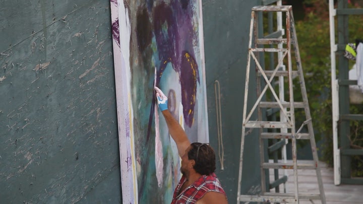 <p>Julian Schnabel in Julian Schnabel - A Private Portrait, directed by Pappi Corsicati. Photo Courtesy of Cohen Media Group</p>
