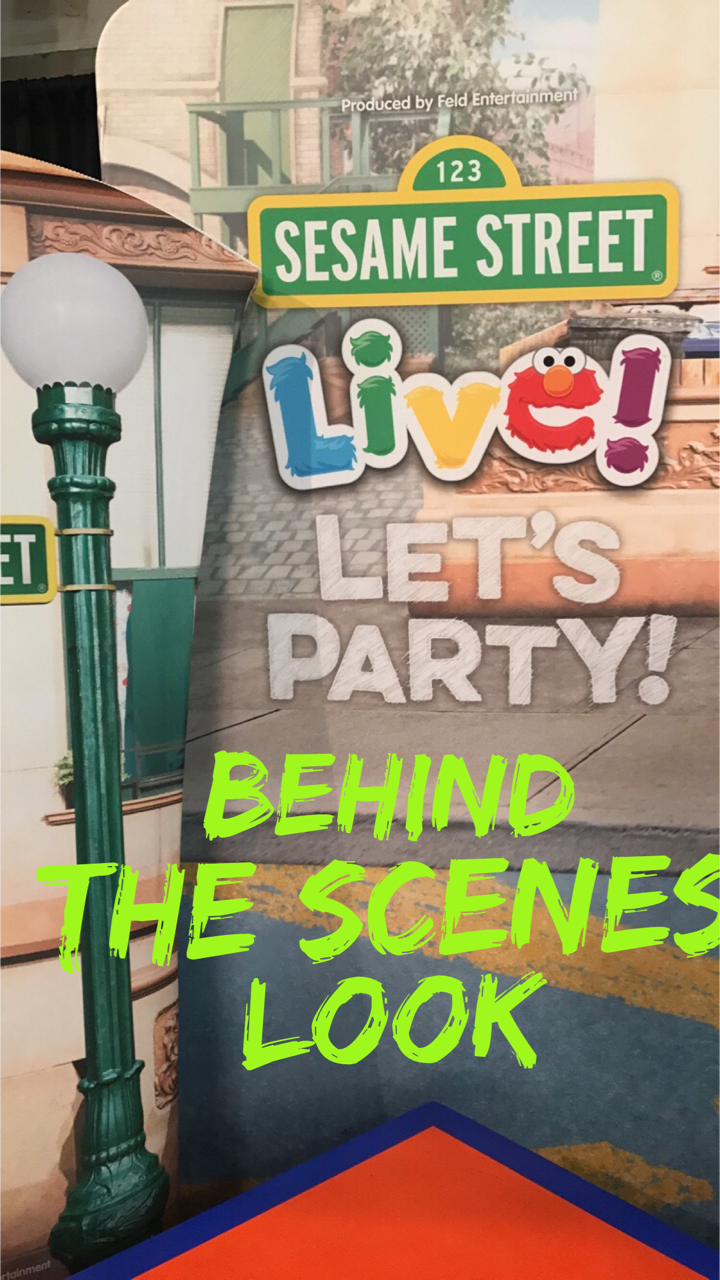 Sesame Street Live! Let’s Party Behind-the-Scenes Advanced Look