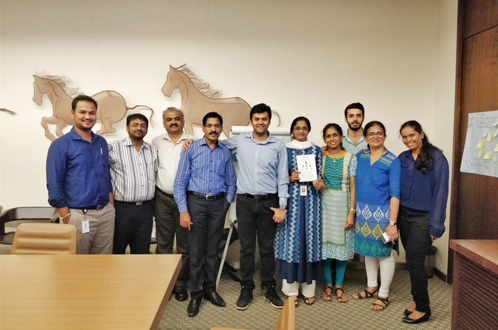 Happy faces from our Corporate program in India