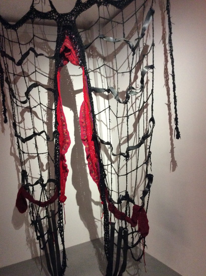 Crocheted Womb by Faith Wilding