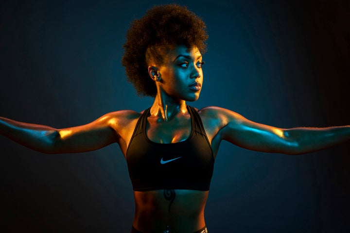 <p> Shaina West, personal trainer and trainee stunt person. </p>