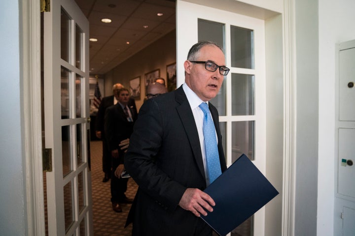 EPA chief Scott Pruitt declared war on wind and solar energy during a recent trip to Kentucky coal country.