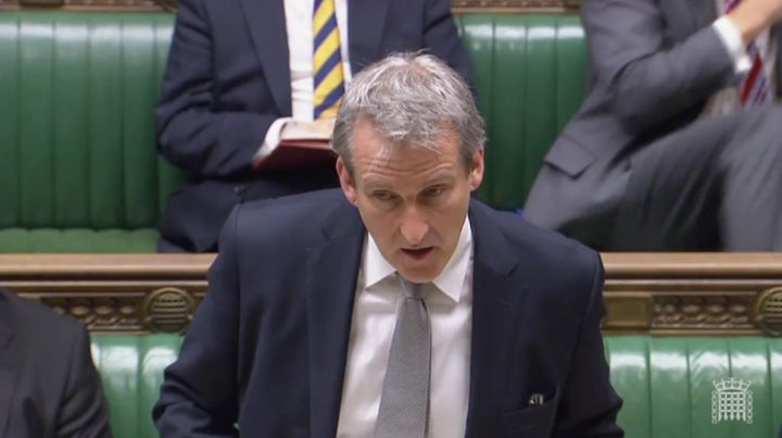 Minister Damian Hinds responded on behalf of the government