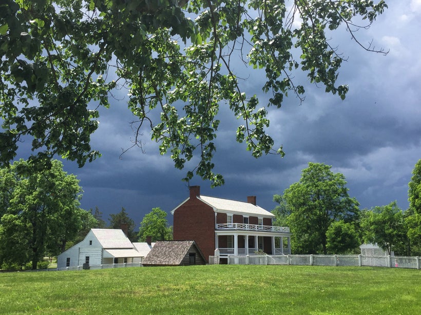The McClean House in Appomattox Court House