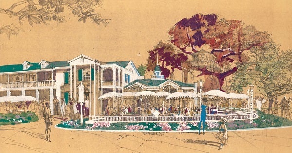Sketch of Aunt Jemina’s Kitchen/Disneyland