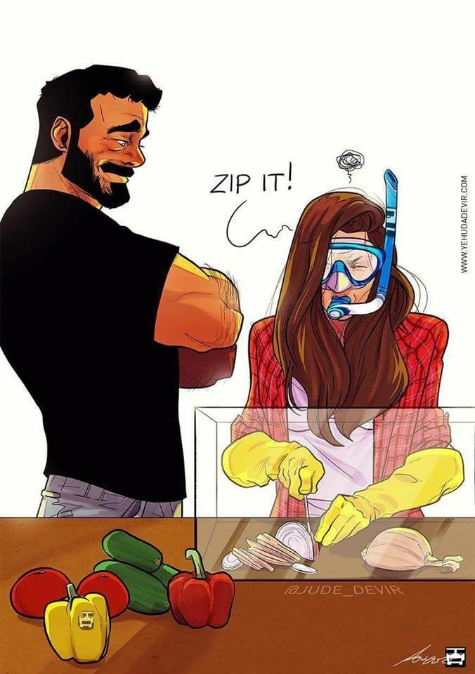 Husband's Comics With Wife Capture The Many Quirks Of Married Life | HuffPost Life Husband's Comics With Wife Capture The Many Quirks Of Married Life | HuffPost Life