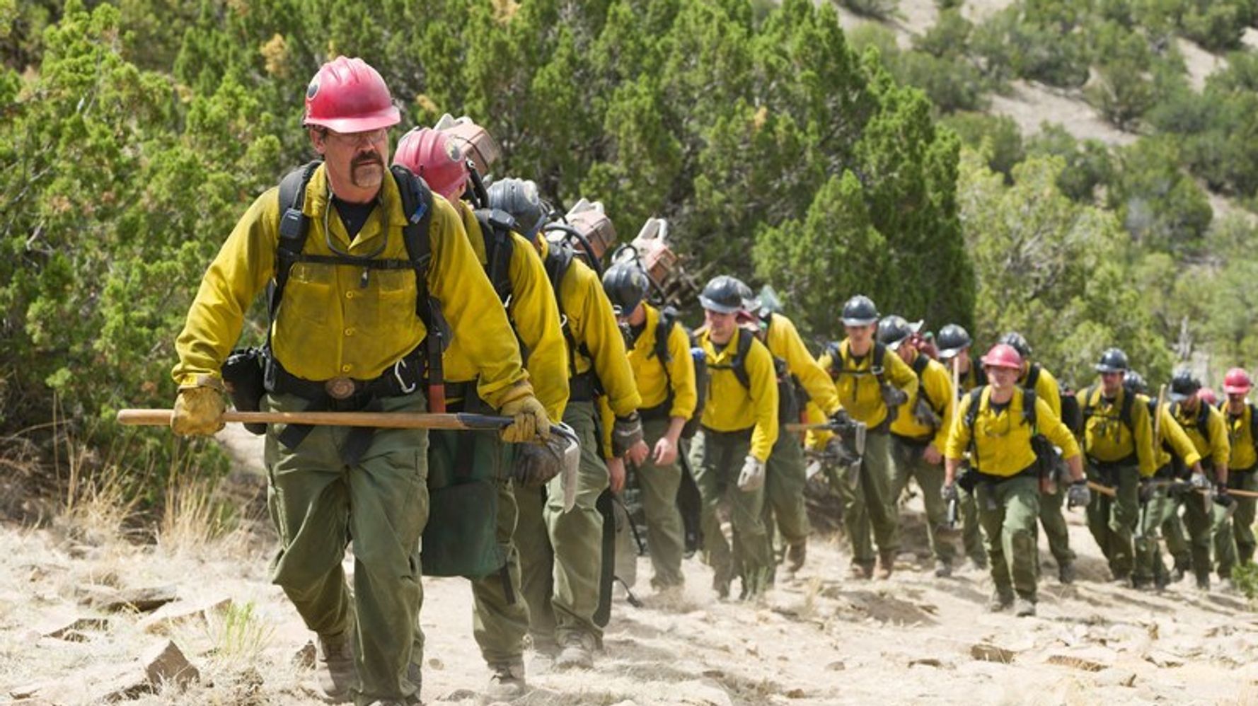 Josh Brolin on the Arizona Firefighter Movie "Only the Brave" | HuffPost