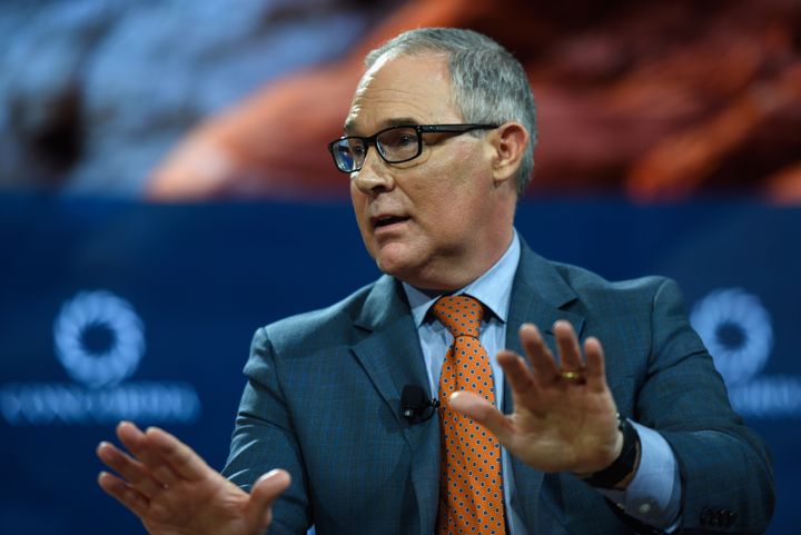 EPA Administrator Scott Pruitt has said he doesn't believe carbon dioxide causes climate change. 