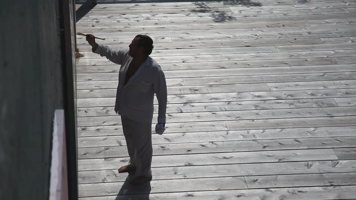 <p>Julian Schnabel in J<em>ulian Schnabel - A Private Portrait</em>, directed by Pappi Corsicato Photo courtesy of Cohen Media Group</p>