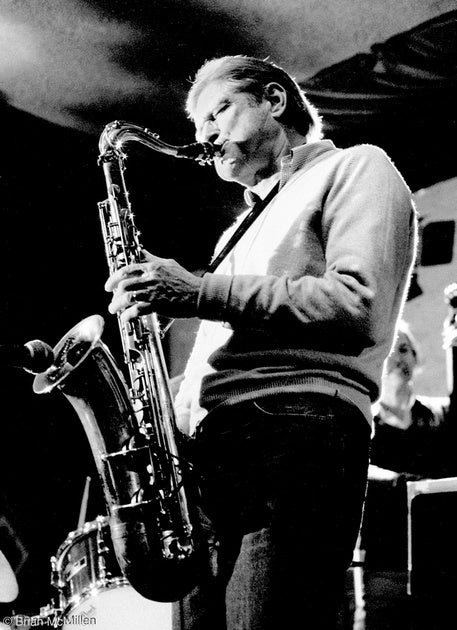 Zoot Sims, saxophonist, born October 29, 1925. Keystone Korner, San Francisco www.brianmcmillenphotography.com