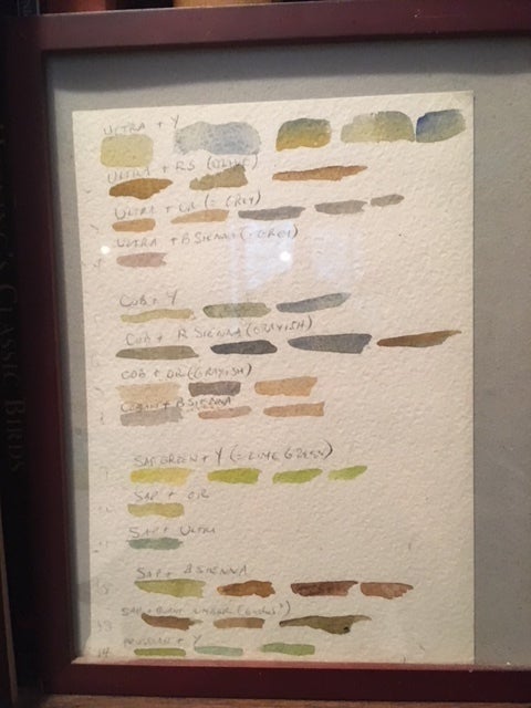 <p>Harold Berman’s Oil Paint Demo: How to Mix Assorted Greens</p>