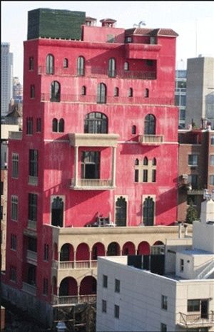 Julian Schnabel’s Palazzo Chupi, West 11th Street, Greenwich Village, NYC www.housecentral.info
