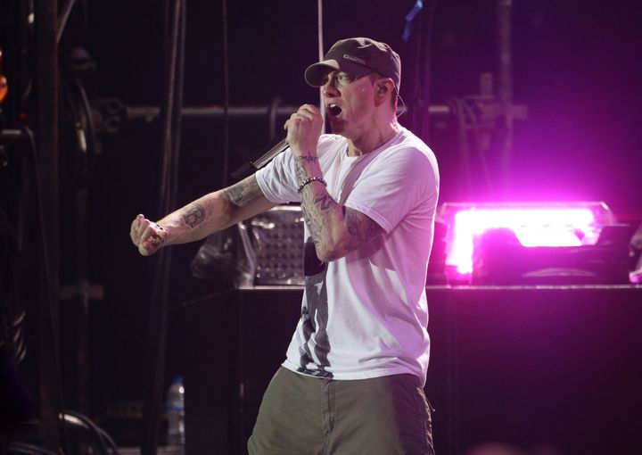 A New Zealand political party has been ordered to pay more than £300,000 to Eminem.
