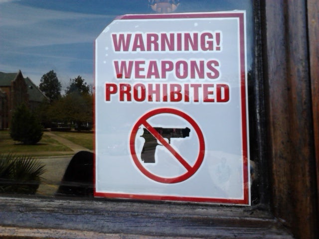 Photo taken by author at a Southern college campus.