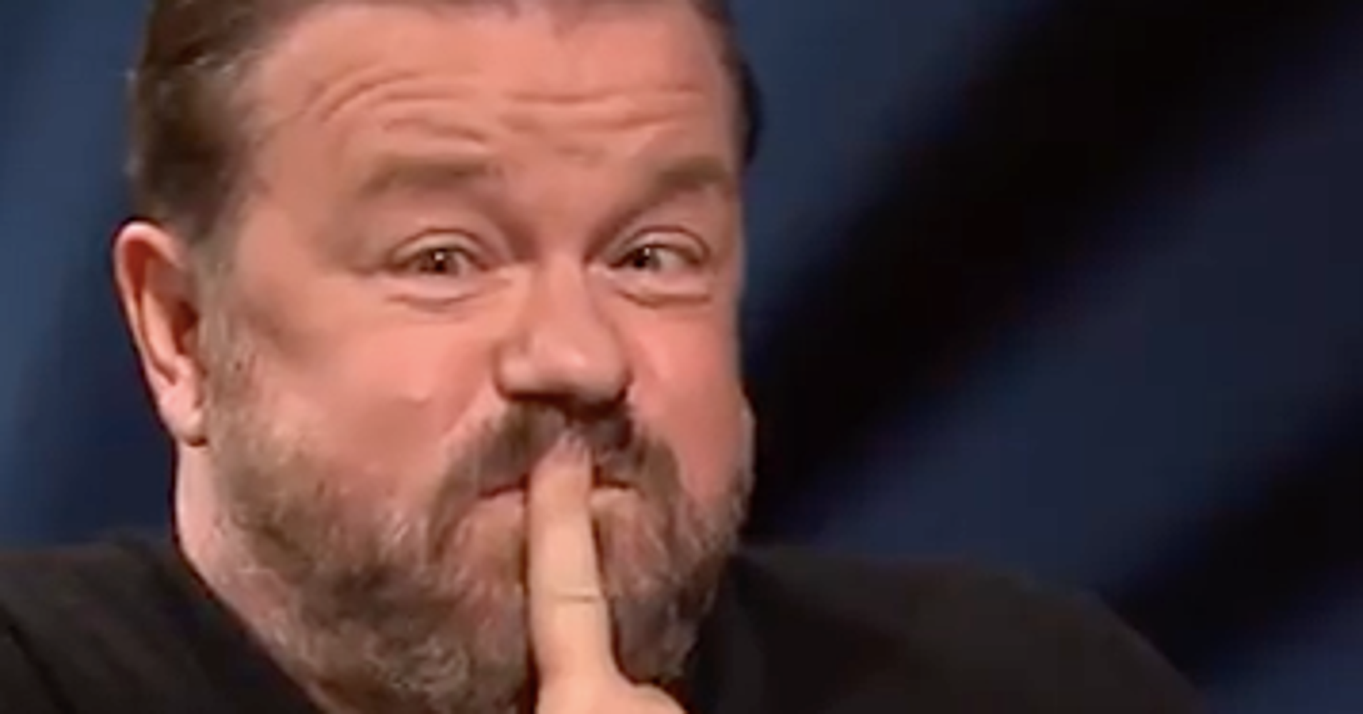 Try Not To Laugh At Ricky Gervais' Facial Expressions | HuffPost