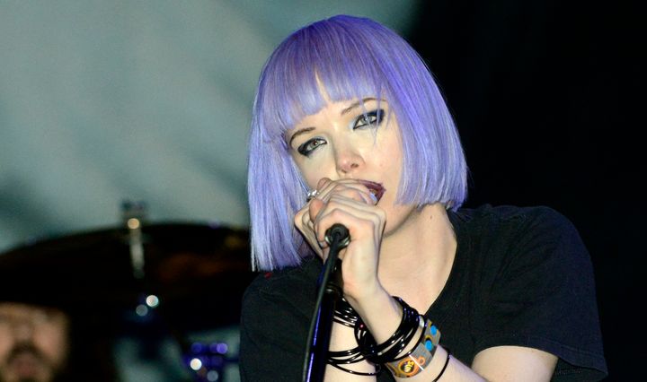 Alice Glass of Crystal Castles performs at the Ultra Music Festival on March 24, 2013 in Miami, Florida.
