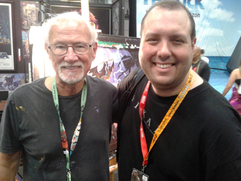 Master Illustrator Greg Hildebrandt and Myself