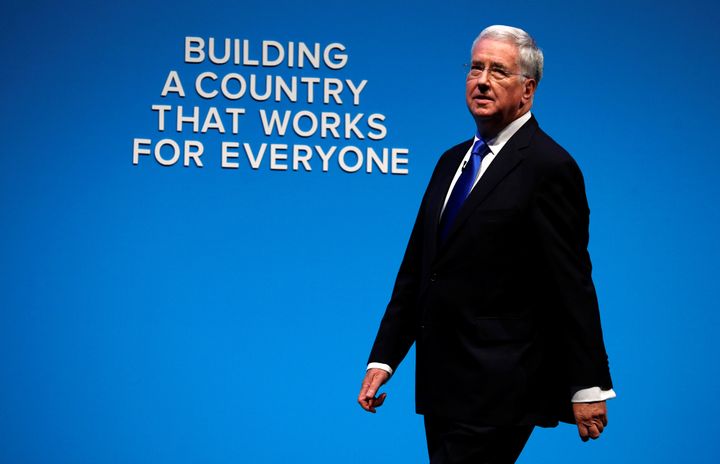 Fallon at the Tory Conference earlier this year.