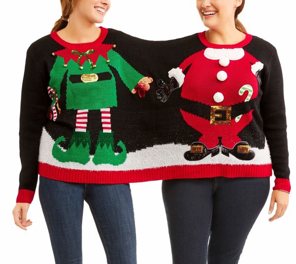 You'll See Santa's Butt On A Lot Of Ugly Christmas Sweaters This Year ...