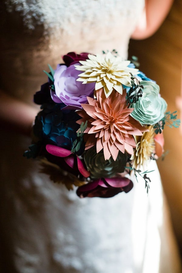 19 Alternative Wedding Bouquet Ideas That Don't Even Involve Flowers
