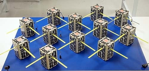 <p><em>CubeSats (courtesy NASA)</em></p>